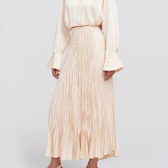 NWT SIMKHAI Dulce Skirt - BLUSH / 2 - Picture 4 of 15